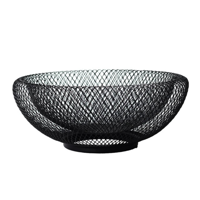 RYNX | Mesh Fruit Bowl Organizer Black