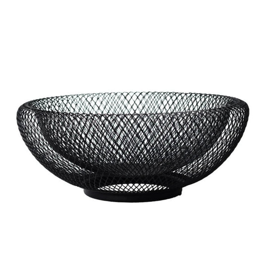 RYNX | Mesh Fruit Bowl Organizer Black