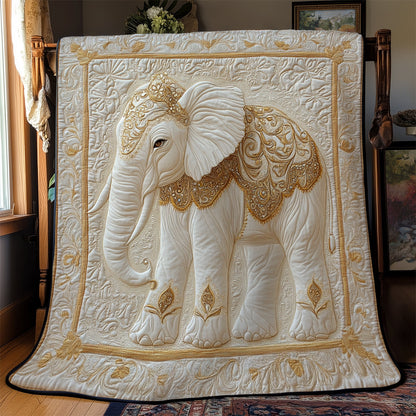 Rynx | Golden Grace Elephant Quilt