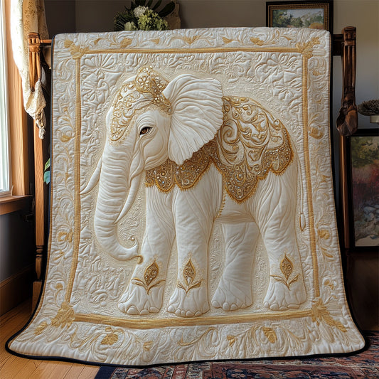 Rynx | Golden Grace Elephant Quilt