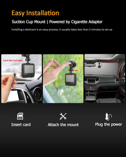 Rynx | V5 Wifi Dash Board Camera with Rear Camera