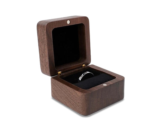 Rynx | Wooden boxes | Wooden jewelry box, wedding ring box, earring rings