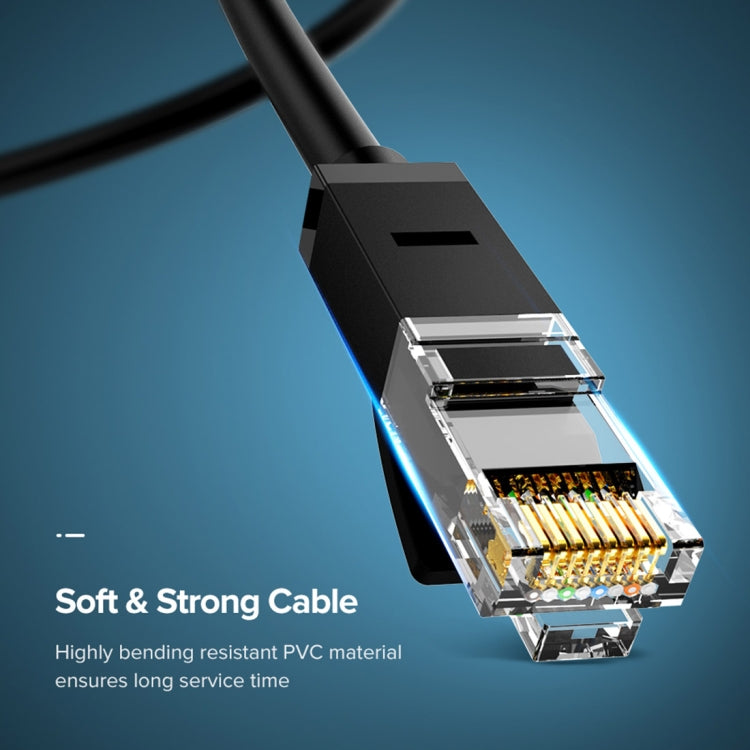 Rynx | UGREEN NW102 Cat6 RJ45 household gigabit shielded round cable, length: 10m