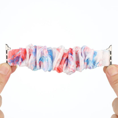 Rynx | Flannel Hair Ring Bracelet For Apple Watch Series 9&8&7 41mm / SE 3&SE 2&6&SE&5&4 40mm / 3&2&1 38mm(12)