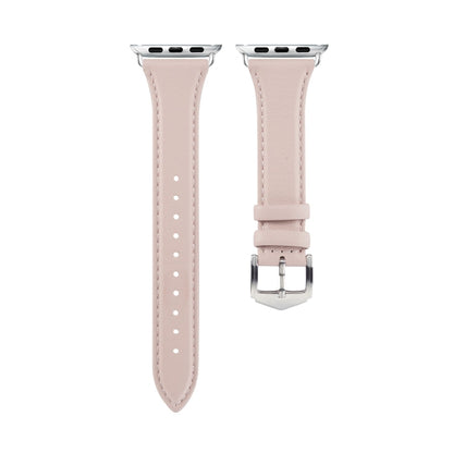 Rynx | Genuine Leather Watch Strap for Apple Watch Series 7 41mm / 6 & SE & 5 & 4 40mm / 3 & 2 & 1 38mm (Pink)