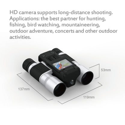 Rynx | W32 12x32 HD Digital Telescope 2.0inch LCD Video-recording Binocular Telescope