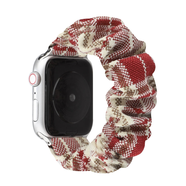 Rynx | Knotted Hair Tie Watch Strap for Apple Watch Series 9&8&7 41mm / SE 3&SE 2&6&SE&5&4 40mm / 3&2&1 38mm (Apricot)