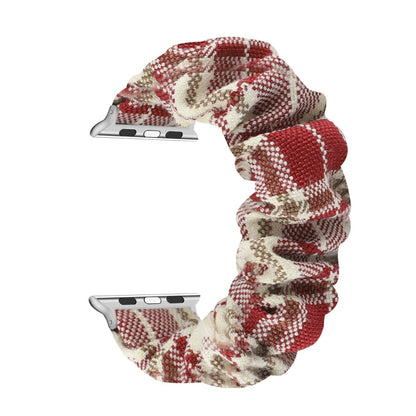 Rynx | Knotted Hair Tie Watch Strap for Apple Watch Series 9&8&7 41mm / SE 3&SE 2&6&SE&5&4 40mm / 3&2&1 38mm (Apricot)