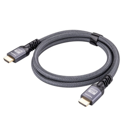 Rynx | HDMI 2.0 Male to HDMI 2.0 Male 4K Ultra-HD Braided Adapter Cable, Cable Length: 18m (Gray)