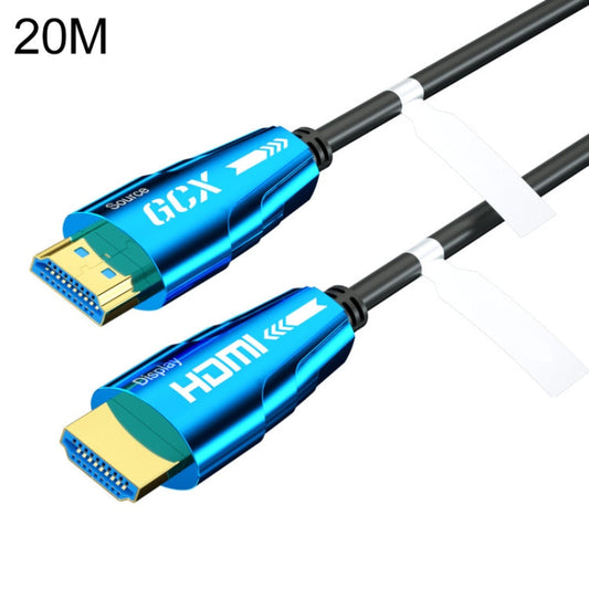Rynx | HDMI 2.0 plug to HDMI 2.0 plug 4K HD Active Optical Cable, Cable length: 20m