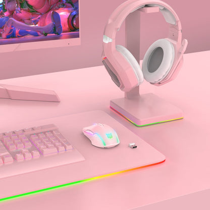 Rynx | ONIKUMA CW905 2.4G RGB Lighting Wireless Mouse (Pink)