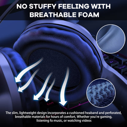 Rynx | ONIKUMA X7 Pro USB + 3.5mm RGB Lighting Gaming Wired Headset (Black)
