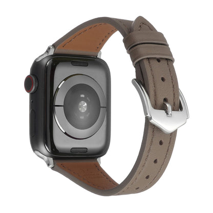 Rynx | Real Leather Bracelet for Apple Watch Series 9&8&7 41mm / SE 3&SE 2&6&SE&5&4 40mm / 3&2&1 38mm (Light Brown)