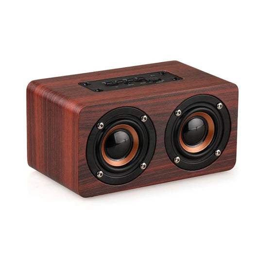 RYNX | W5+ Wooden Wireless Bluetooth Speaker(Mahogany)