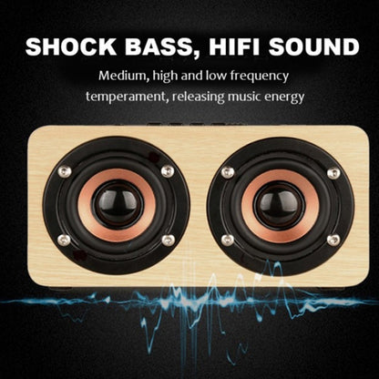 RYNX | W5+ Wooden Wireless Bluetooth Speaker(Mahogany)