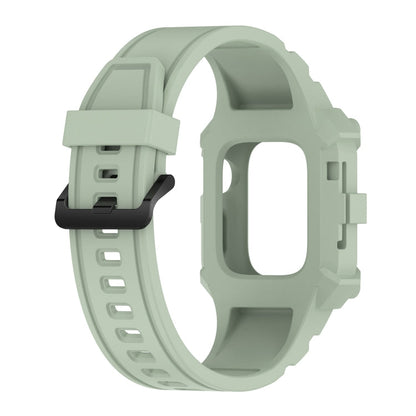 Rynx | Integrated silicone watch strap for Apple Watch Series 8&7 45mm / SE 2&6&SE&5&4 44mm / 3&2&1 42mm (Mint green)