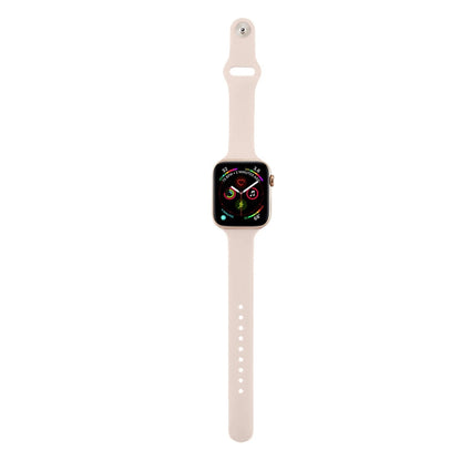 Rynx | For Apple Watch 5/4 44mm & 3/2/1 42mm Thin Silicone Strap (Pink Silty)