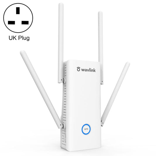 Rynx | Wavlink AERIAL D4X AX1800Mbps Dual-Band WiFi Signal Booster WiFi6 Extender (UK Plug)