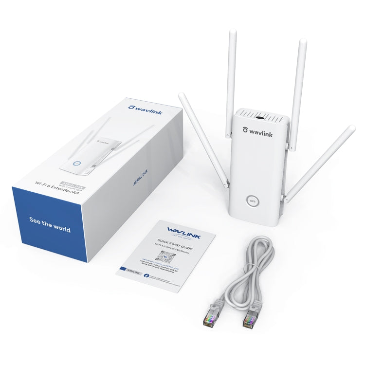 Rynx | Wavlink AERIAL D4X AX1800Mbps Dual Frequency WiFi Signal Amplifier WiFi6 Extender (AU Plug)