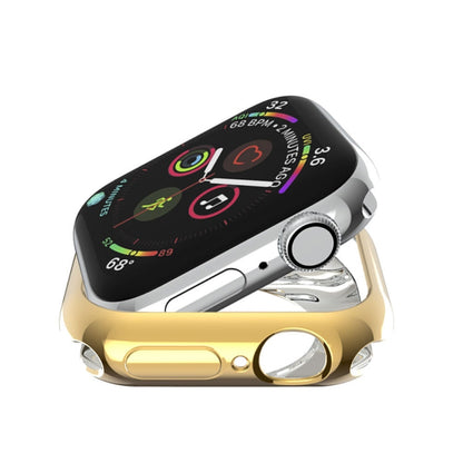 Rynx | For Apple Watch Series 5 & 4 40mm Plating TPU Round Hole Cave Protective Case (Gold)