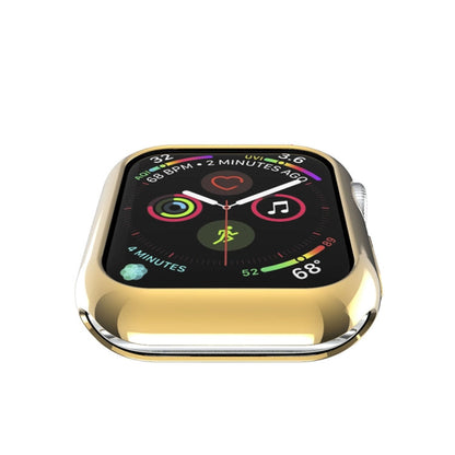 Rynx | For Apple Watch Series 5 & 4 40mm Plating TPU Round Hole Cave Protective Case (Gold)