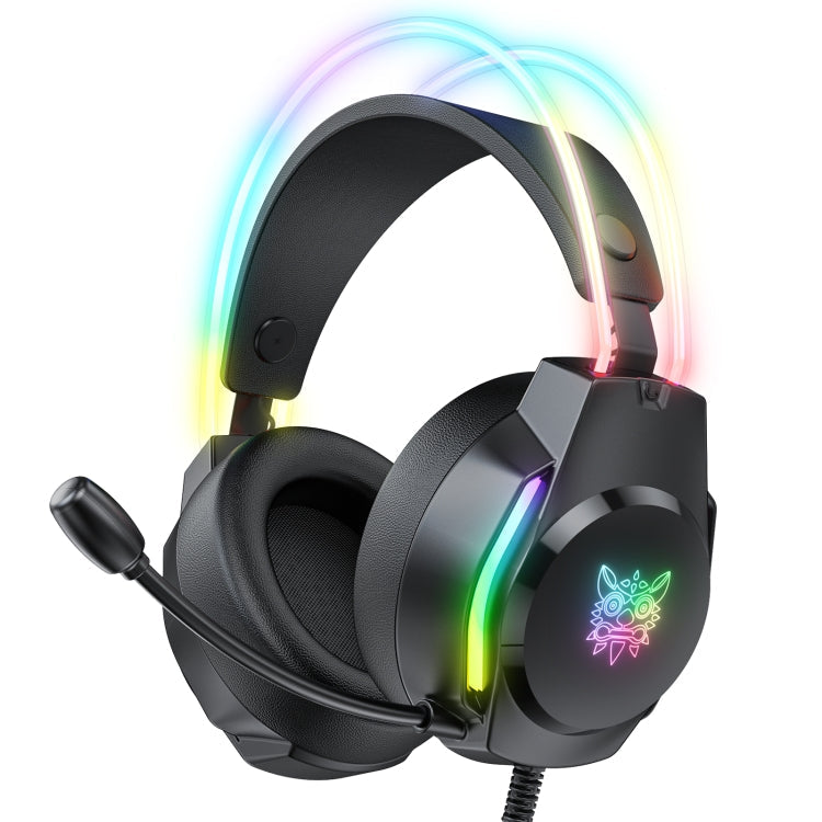 Rynx | X26 USB+3.5mm RGB Wired Gaming Headset (Black)