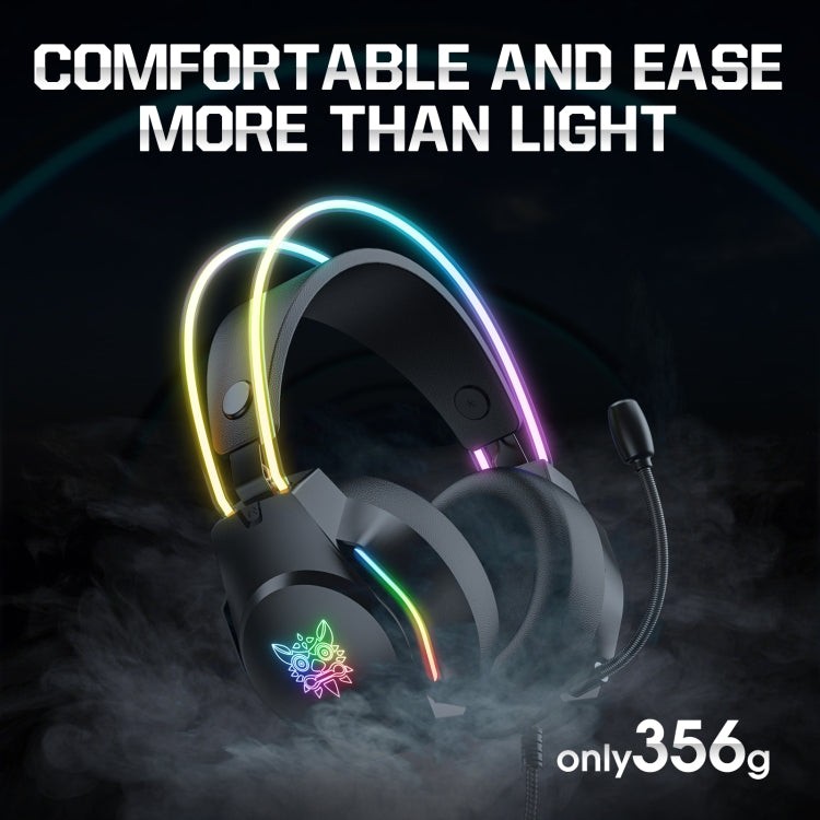 Rynx | X26 USB+3.5mm RGB Wired Gaming Headset (Black)