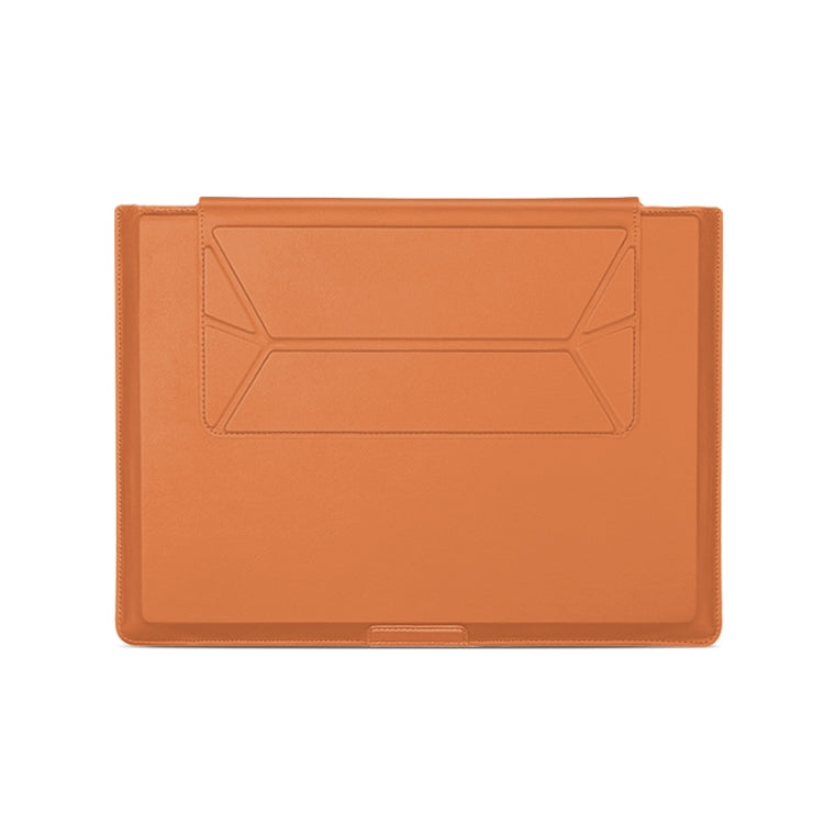 Rynx | 13-14 inch Universal Laptop Magnetic Holder Sewing Inner Bag (Brown)