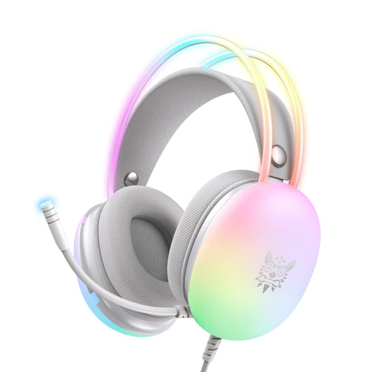 Rynx | ONIKUMA X25 RGB Gaming Headset with Cable (Gray)