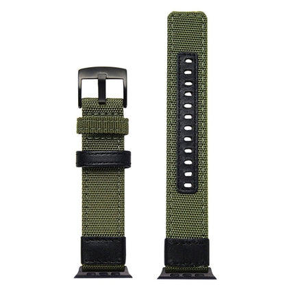 Rynx | For Apple Watch Series 7 41mm / 6 & SE & 5 & 4 40mm / 3 & 2 & 1 38mm Nylon Watch Strap (Army Green)