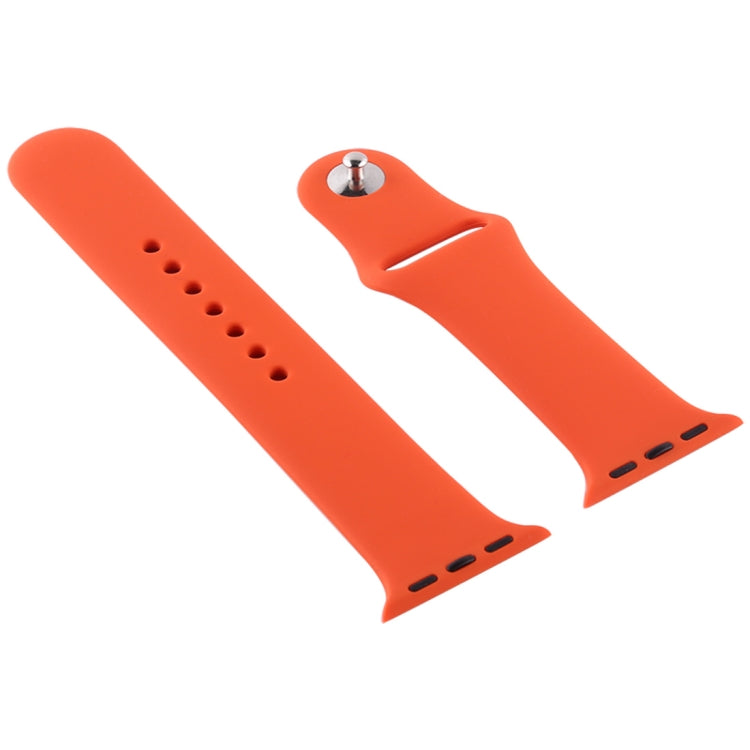 Rynx | For Apple Watch Series 9&8&7 41mm / SE 3&SE 2&6&SE&5&4 40mm / 3&2&1 38mm Silicone Watch Band, Short Section (Female)(Wave Color)
