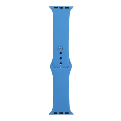 Rynx | For Apple Watch Series 9&8&7 41mm / SE 3&SE 2&6&SE&5&4 40mm / 3&2&1 38mm Silicone Watch Band, Short Section (Female)(Wave Color)