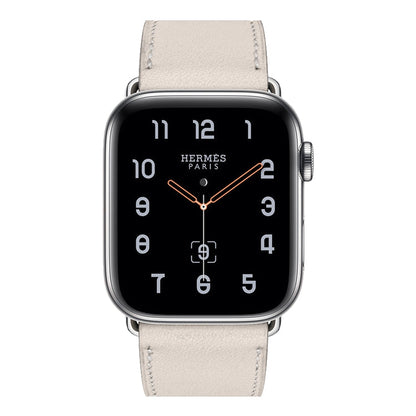 Rynx | For Apple Watch Series 7 41mm / 6 & SE & 5 & 4 40mm / 3 & 2 & 1 38mm Leather Watch Band (Creamy white)