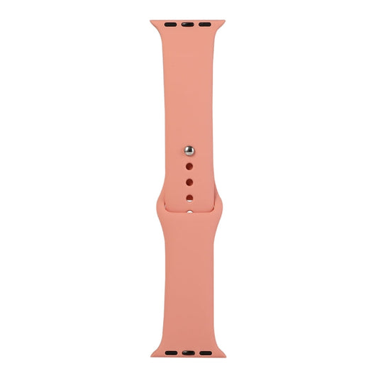 Rynx | For Apple Watch Ultra 49mm & Watch Ultra 2 49mm / Series 9 & 8 & 7 45mm / SE 3 & SE 2 & 6 & SE & 5 & 4 44mm / 3 & 2 & 1 42mm Silicone Band, Long Section (Men)(Begonia)