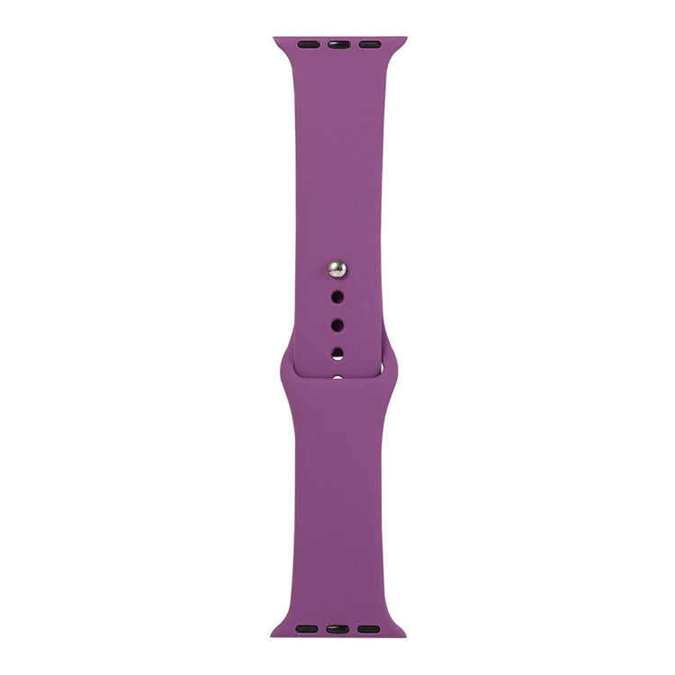 Rynx | For Apple Watch Ultra 49mm&Watch Ultra 2 49mm / Series 9&8&7 45mm / SE 3&SE 2&6&SE&5&4 44mm / 3&2&1 42mm Silicone Watch Band, Long Section (Men)(Purple)