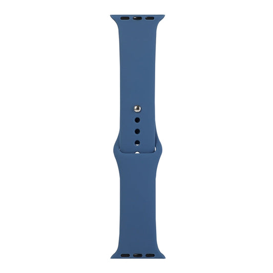 Rynx | For Apple Watch Ultra 49mm & Watch Ultra 2 49mm / Series 9 & 8 & 7 45mm / SE 3 & SE 2 & 6 & SE & 5 & 4 44mm / 3 & 2 & 1 42mm Silicone Band, Long Section (Men) (Cobalt Blue)