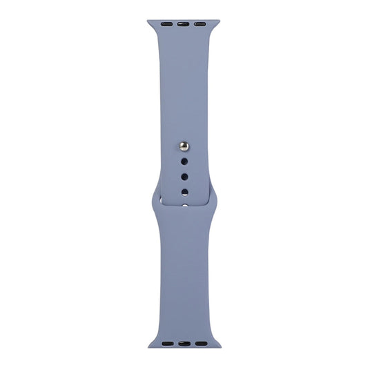 Rynx | For Apple Watch Ultra 49mm & Watch Ultra 2 49mm / Series 9 & 8 & 7 45mm / SE 3 & SE 2 & 6 & SE & 5 & 4 44mm / 3 & 2 & 1 42mm Silicone Watch Strap, Long Section (Men) (Lavender Gray)