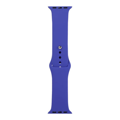 Rynx | For Apple Watch Ultra 49mm & Watch Ultra 2 49mm / Series 9 & 8 & 7 45mm / SE 3 & SE 2 & 6 & SE & 5 & 4 44mm / 3 & 2 & 1 42mm Silicone Watch Band, Long Section (Men) (Deep Sapphire)