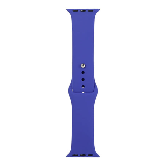 Rynx | For Apple Watch Ultra 49mm & Watch Ultra 2 49mm / Series 9 & 8 & 7 45mm / SE 3 & SE 2 & 6 & SE & 5 & 4 44mm / 3 & 2 & 1 42mm Silicone Watch Band, Long Section (Men) (Deep Sapphire)