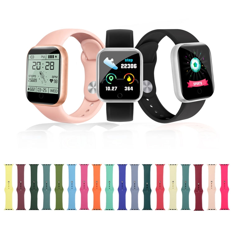 Rynx | For Apple Watch Ultra 49mm & Watch Ultra 2 49mm / Series 9 & 8 & 7 45mm / SE 3 & SE 2 & 6 & SE & 5 & 4 44mm / 3 & 2 & 1 42mm Silicone Watch Strap, Long Section (Men) (Lavender Gray)