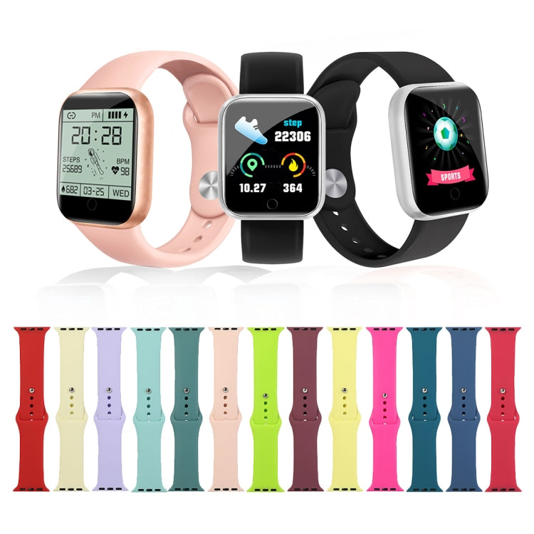 Rynx | For Apple Watch Ultra 49mm & Watch Ultra 2 49mm / Series 9 & 8 & 7 45mm / SE 3 & SE 2 & 6 & SE & 5 & 4 44mm / 3 & 2 & 1 42mm Silicone Watch Band, Short Segment (Women) (Cactus)