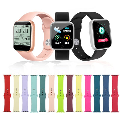 Rynx | For Apple Watch Ultra 49mm & Watch Ultra 2 49mm / Series 9 & 8 & 7 45mm / SE 3 & SE 2 & 6 & SE & 5 & 4 44mm / 3 & 2 & 1 42mm Silicone Watch Band, Short Segment (Women) (Cactus)