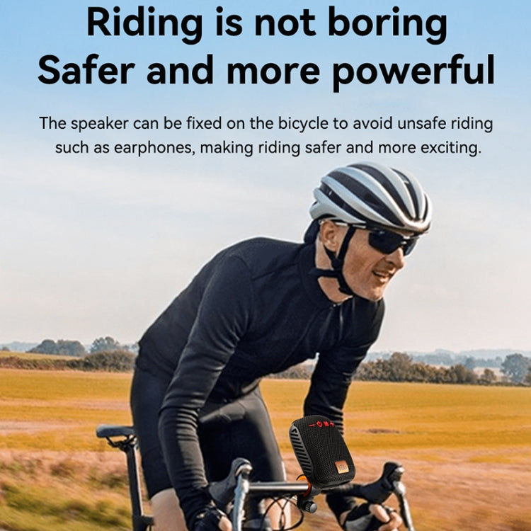 RYNX | T&G TG-392 Outdoor Bicycle TWS Wireless Bluetooth IPX5 Waterproof Speaker(Blue)