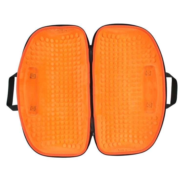 RYNX | For JBL BoomBox 3 Portable EVA Storage Box Case with Charger Bag(Black+Orange)