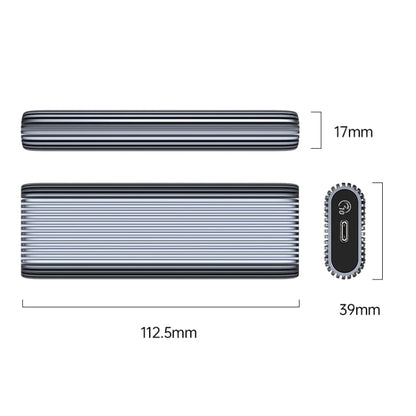 Rynx | ORICO AM2C3-G2 M.2 NVME SSD case (Gray)