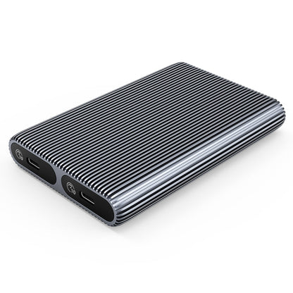 Rynx | ORICO AM2C3-2N Dual-Bay M.2 NVME + NVME SSD Enclosure (Gray)