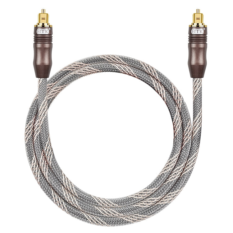 Rynx | 25m EMK OD6.0mm Toslink Square Port to Square Port TV Digital Audio Optical Fiber Cable Connection Cable