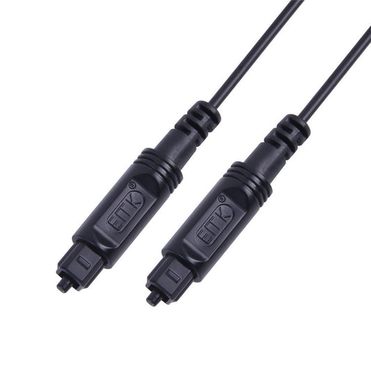 Rynx | 25m EMK OD2.2mm Digital Audio Optical Fiber Cable Plastic Speaker Balance Cable (Black)