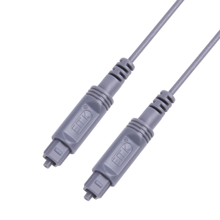 Rynx | 30m EMK OD2.2mm Digital Audio Optical Fiber Cable Plastic Speaker Balance Cable (Silver Gray)