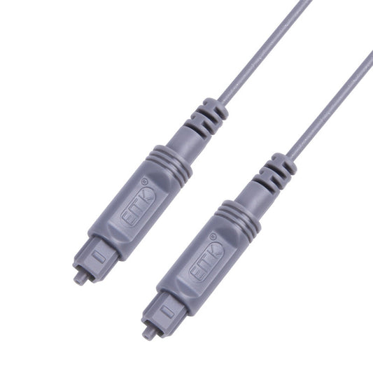 Rynx | 30m EMK OD2.2mm Digital Audio Optical Fiber Cable Plastic Speaker Balance Cable (Silver Gray)
